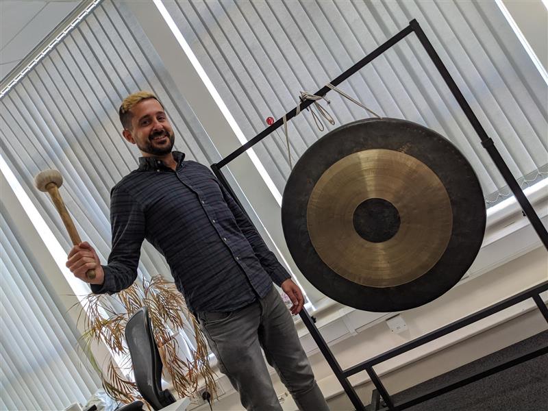 Steve rings the sales gong