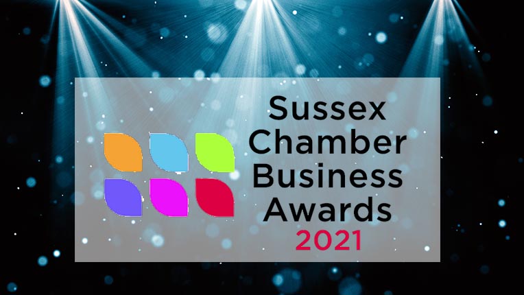Game changer: Rob Harlow wins a Sussex Chamber Business Award