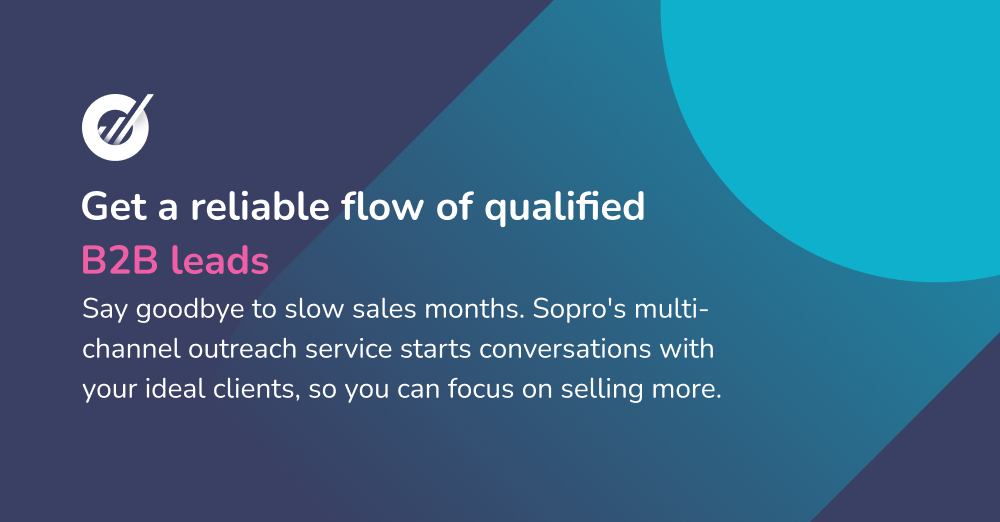 Sopro Multichannel B2b Prospecting Service
